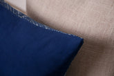 Coussin Indigo et Garance